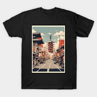 japan tokyo vintage travel tourism 13 T-Shirt